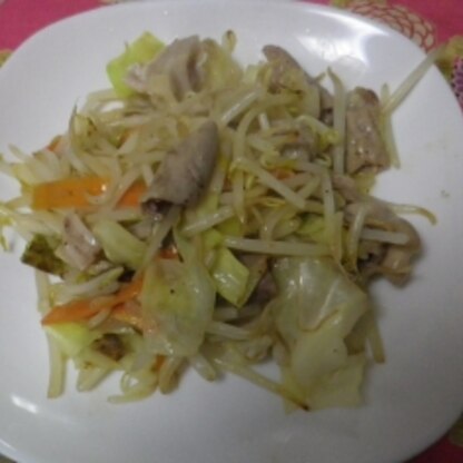 MIX野菜と一緒に炒めました(^O^)美味しかったです(^O^)ごちそうさまでした～♪